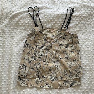 Guess Top Size Small cream, black & white